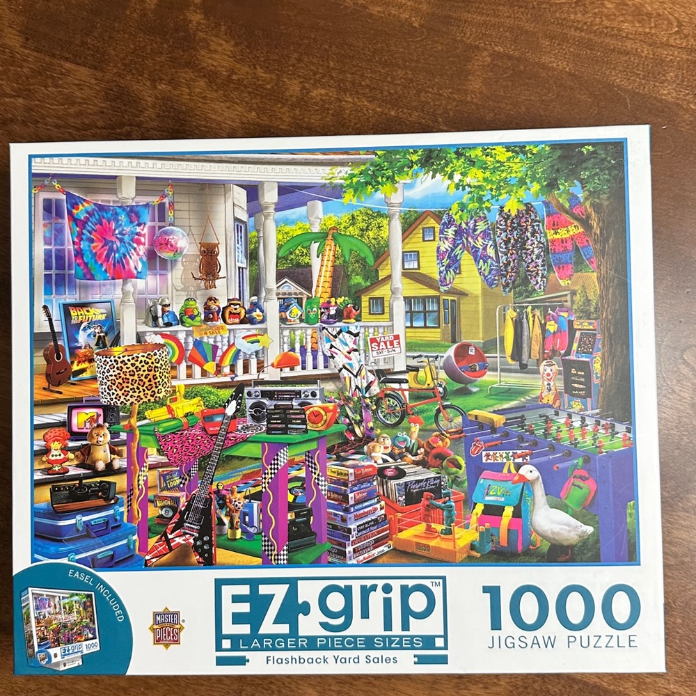 1000 Piece Jigsaw Puzzle EZ Grip Master Pieces